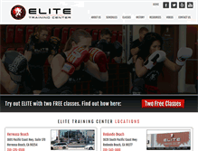 Tablet Screenshot of elitetrainingcenter.net